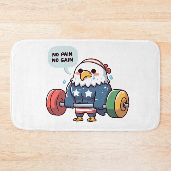 Item preview, No Pain No Gain: Muscle Eagle designed and sold by LemuellTrends.
