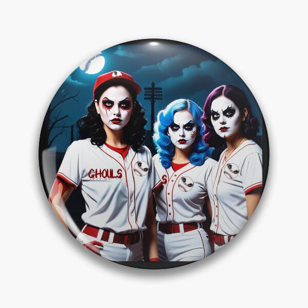 Item preview, Ghouls - Female Baseball Team designed and sold by FatCatStudios.