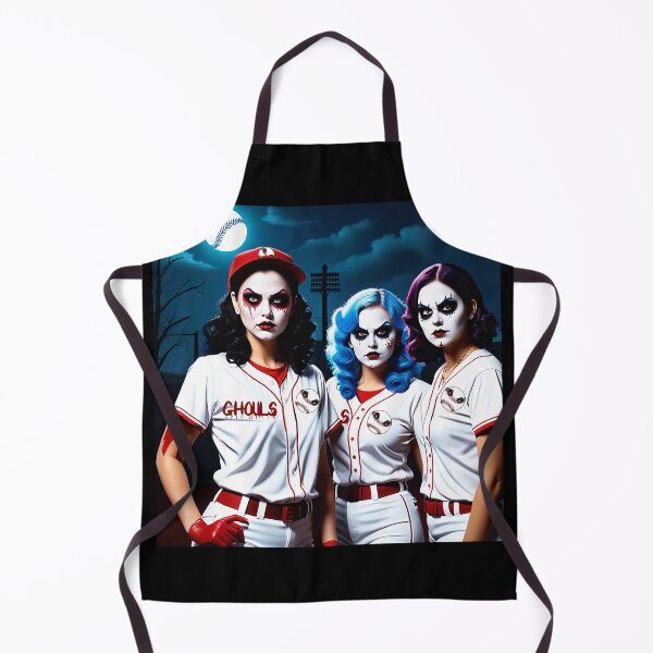 Item preview, Ghouls - Female Baseball Team designed and sold by FatCatStudios.