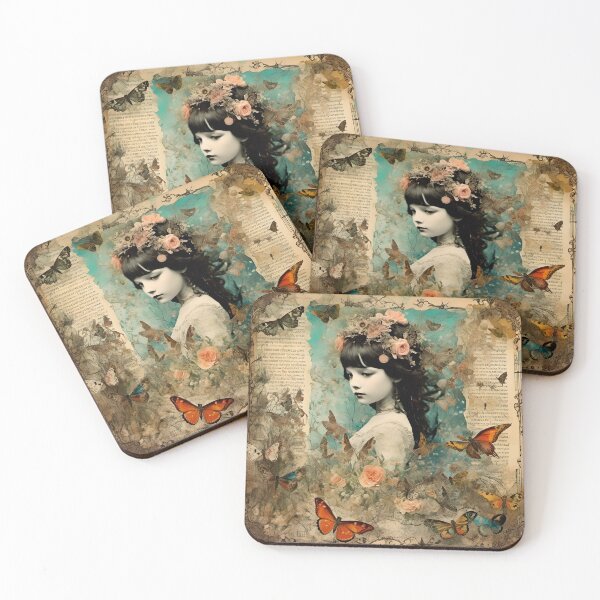 Item preview, Princess Vintage Mixed Media Collage designed and sold by Angelandspot.
