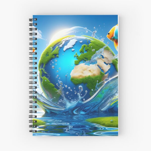 Item preview, Frutiger Aero Earth Splash designed and sold by gustavotiano.