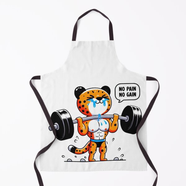 Item preview, No Pain No Gain: Muscle Cheetah designed and sold by LemuellTrends.