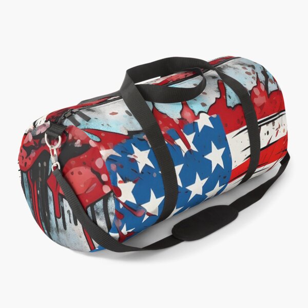 Item preview, pop art patriotic american flag digital print designed and sold by dcrc.