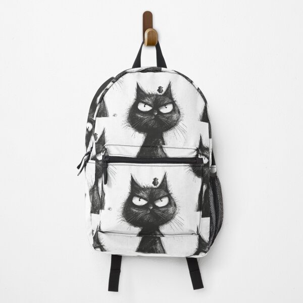 Item preview, Annoyed Cat in a Canary Hat: Minimalistic Expression designed and sold by Piotrek0001.