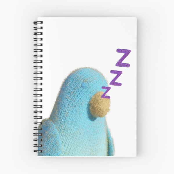 Item preview, Sleeping Worsted Parakeet designed and sold by 3DChop.