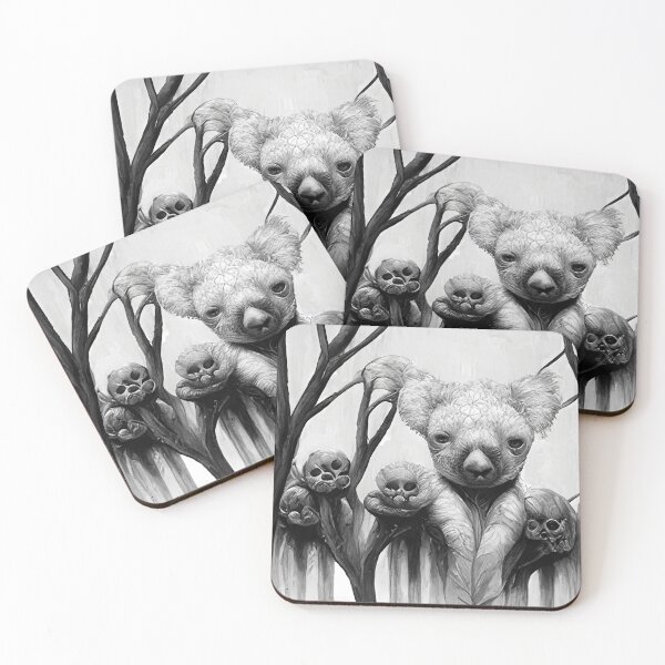 Item preview, Alien Koalas Study 2K designed and sold by DeadWise.