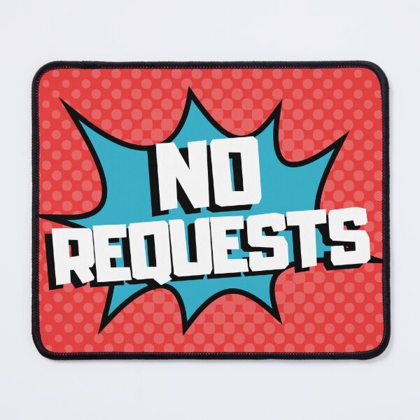 Item preview, No Requests a DJ you saying and quote designed and sold by Marvelpic.