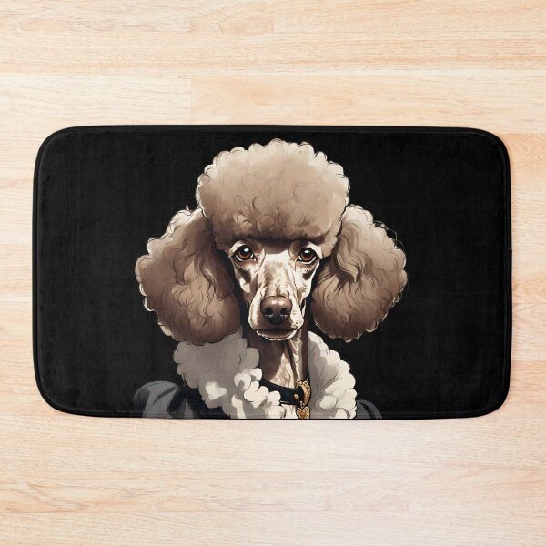 Item preview, Elegant Poodle Portrait Sophisticated Canine Art designed and sold by ChicTrendz.