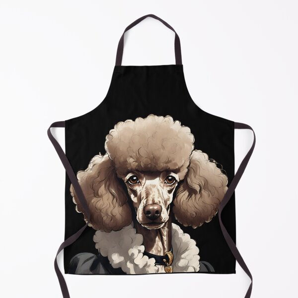 Item preview, Elegant Poodle Portrait Sophisticated Canine Art designed and sold by ChicTrendz.