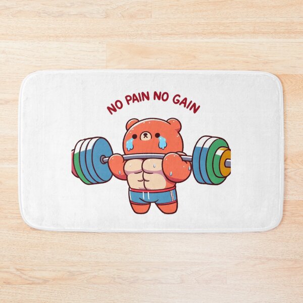 Item preview, No Pain No Gain: Muscle Bear designed and sold by LemuellTrends.