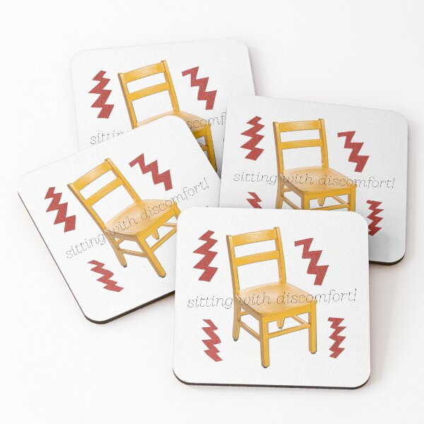 Item preview, sitting with discomfort! designed and sold by calamityannie.