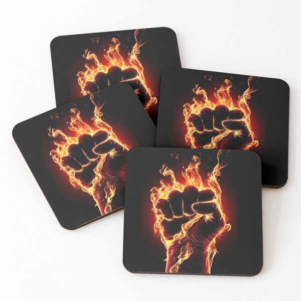 Item preview, Flaming Fist: Incandescent Force designed and sold by TiendaImpala.