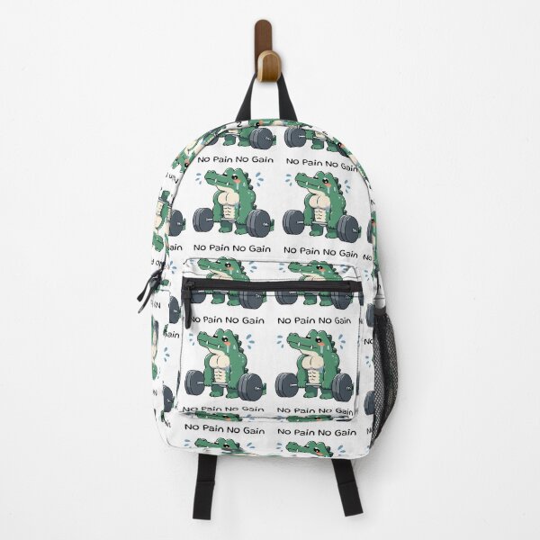 Item preview, No Pain No Gain: Muscle Alligator designed and sold by LemuellTrends.