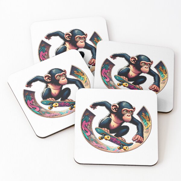 Item preview, Chimpance Skate designed and sold by Pikadio.