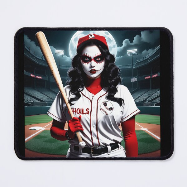 Artikelvorschau, Ghouls – Weibliches Baseballteam entworfen und verkauft von FatCatStudios.