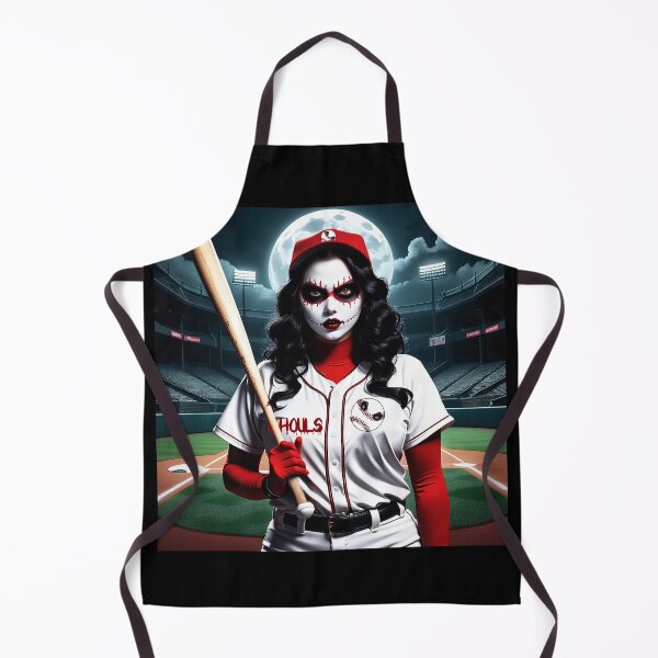 Item preview, Ghouls - Female Baseball Team designed and sold by FatCatStudios.
