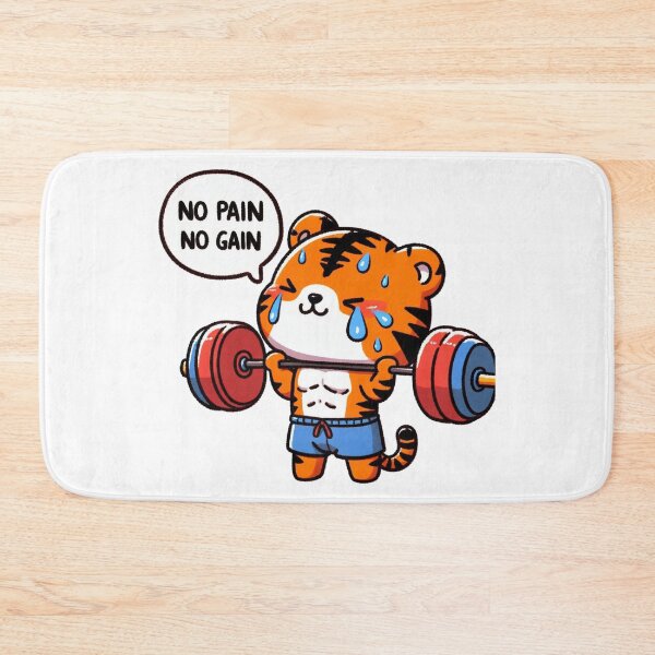 Item preview,  No Pain No Gain: Muscle Tiger designed and sold by LemuellTrends.