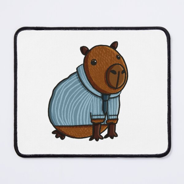 Item preview, Business Casual Capybara designed and sold by RubyGoesBananasShop.
