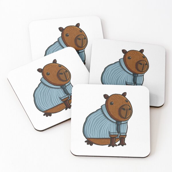Item preview, Business Casual Capybara designed and sold by RubyGoesBananasShop.