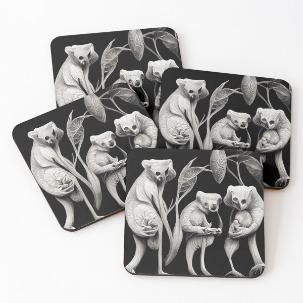 Item preview, Alien Koalas Study 3J designed and sold by DeadWise.