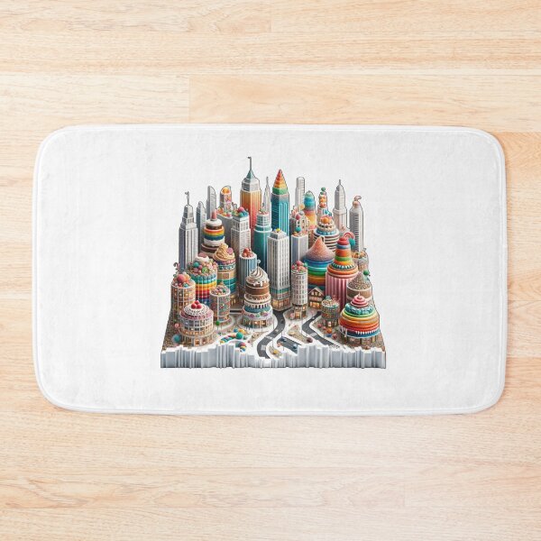 Item preview, City Town Made from Candy Treats and Sweets designed and sold by kylmllr101684.