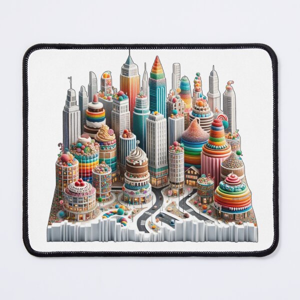 Item preview, City Town Made from Candy Treats and Sweets designed and sold by kylmllr101684.