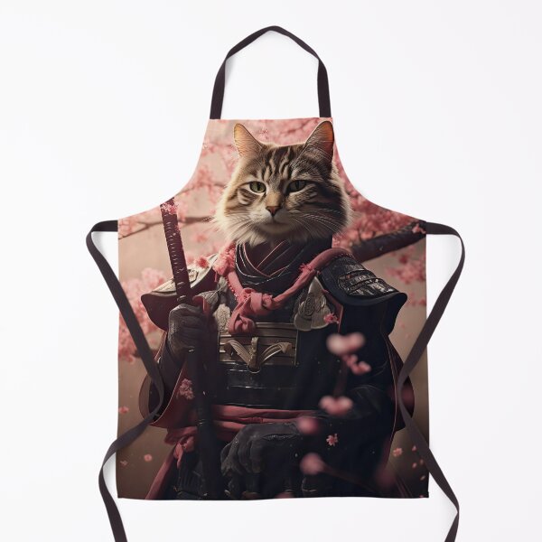 Item preview, Samurai cat by sakura tree designed and sold by obstinator.