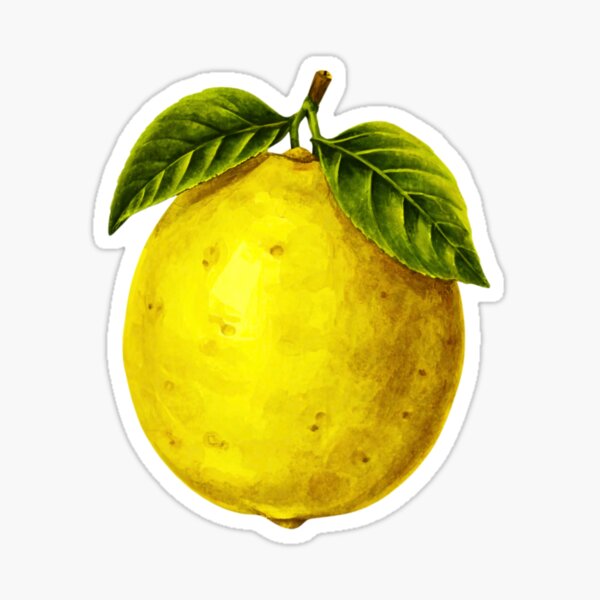 Lemon Sticker