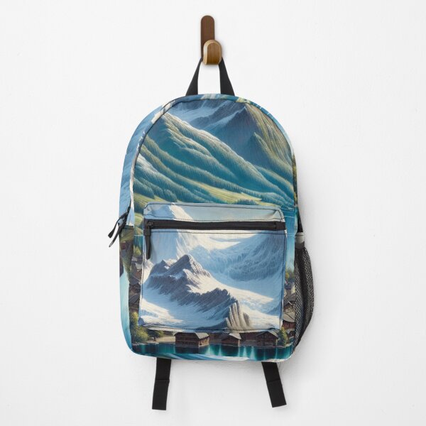 Item preview, mountain , Canvas vacations, oil paint designed and sold by Pawimon.