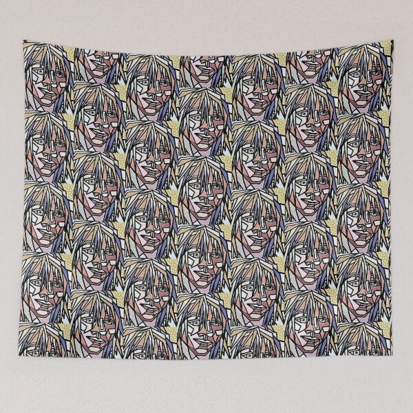 Item preview, Modern Portrait Pop Art by MariDani Art designed and sold by MariDaniArt.