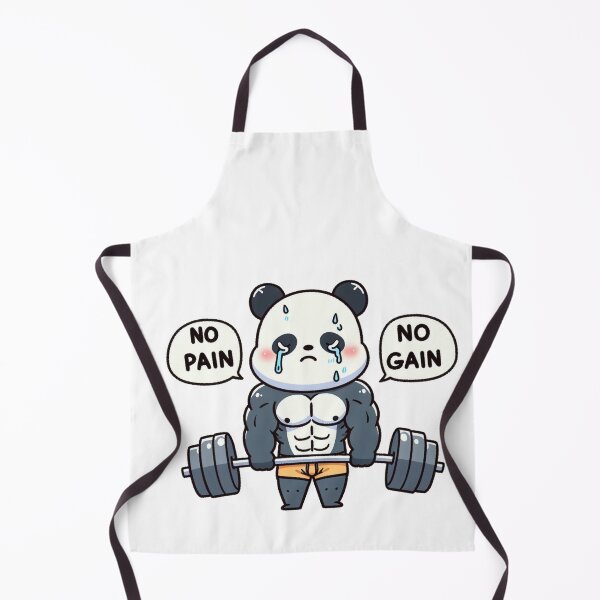 Item preview, No Pain No Gain: Muscle Panda designed and sold by LemuellTrends.