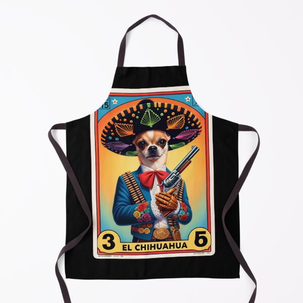 Item preview, El Chihuahua Loteria mariachi pistolero designed and sold by Cord75.