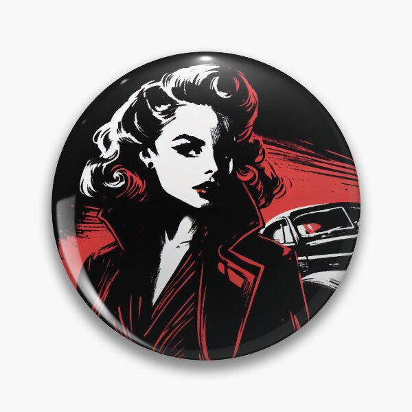 Artikelvorschau, Noir Frau und Auto [Vintage, Retro] entworfen und verkauft von RESToRAPTOR.