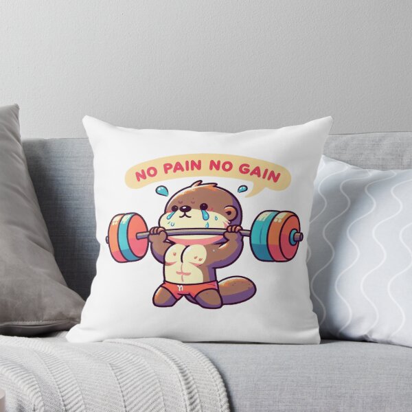 Item preview, No Pain No Gain: Muscle Otter designed and sold by LemuellTrends.