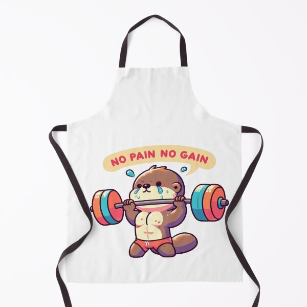 Item preview, No Pain No Gain: Muscle Otter designed and sold by LemuellTrends.