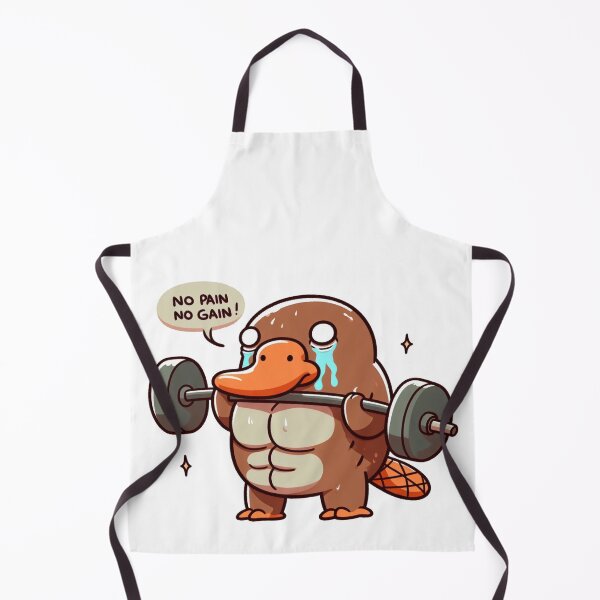 Item preview, No Pain No Gain: Muscle Platypus designed and sold by LemuellTrends.