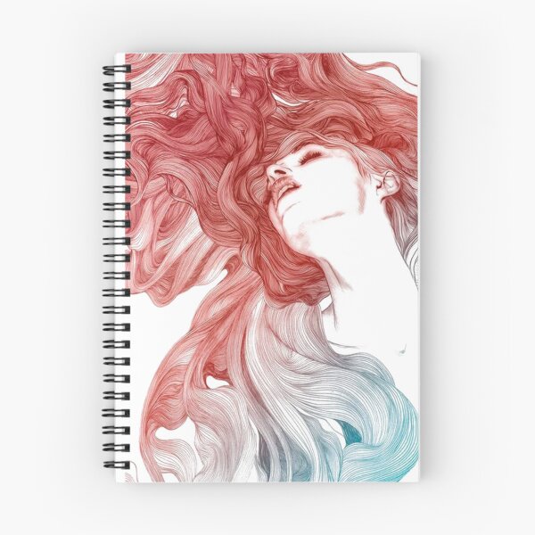 Item preview, red wave designed and sold by elciart.
