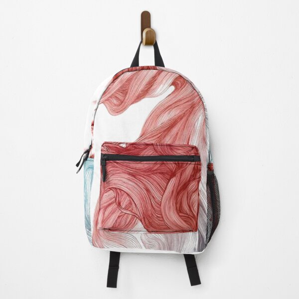 Item preview, red wave designed and sold by elciart.