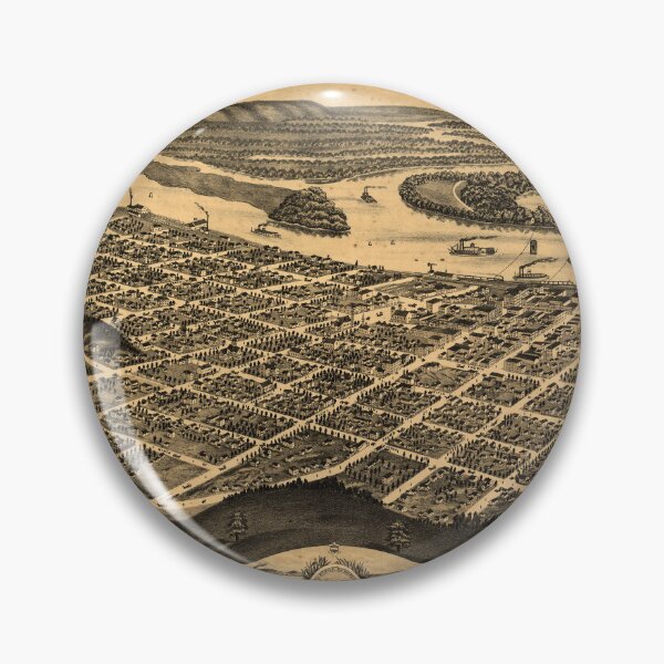 Item preview, Owatonna, Minnesota (1870) designed and sold by allhistory.