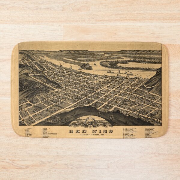Item preview, Owatonna, Minnesota (1870) designed and sold by allhistory.