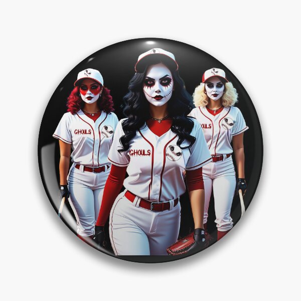 Item preview, Ghouls - Female Baseball Team designed and sold by FatCatStudios.