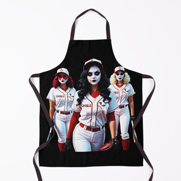 Item preview, Ghouls - Female Baseball Team designed and sold by FatCatStudios.