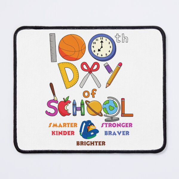 Item preview, Smarter Kinder Stronger Brighter 100 Days Of School Teacher designed and sold by JaaCreativeShop.