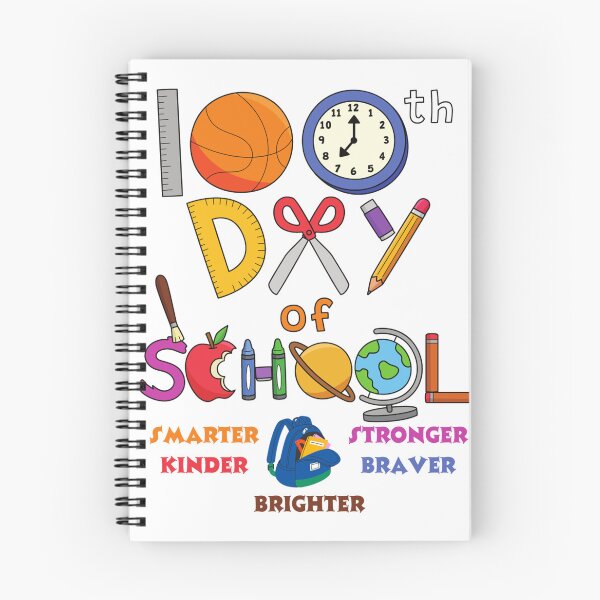 Item preview, Smarter Kinder Stronger Brighter 100 Days Of School Teacher designed and sold by JaaCreativeShop.
