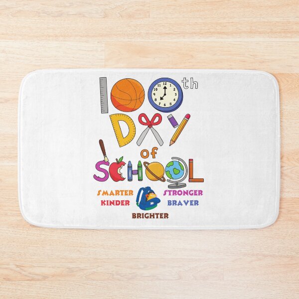 Item preview, Smarter Kinder Stronger Brighter 100 Days Of School Teacher designed and sold by JaaCreativeShop.