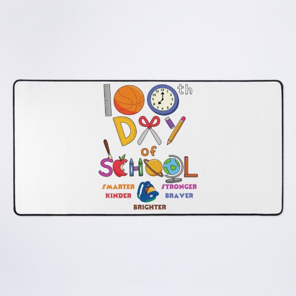 Item preview, Smarter Kinder Stronger Brighter 100 Days Of School Teacher designed and sold by JaaCreativeShop.