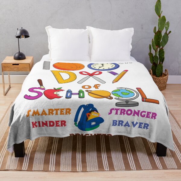 Item preview, Smarter Kinder Stronger Brighter 100 Days Of School Teacher designed and sold by JaaCreativeShop.