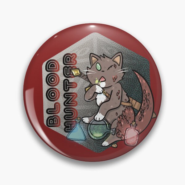 Item preview, Dungeons and Dragons Bloodhunter Cat designed and sold by Tactlessly.