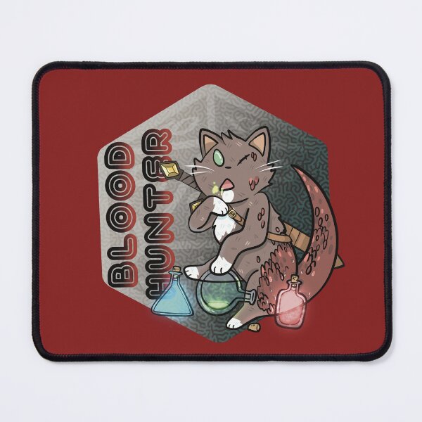 Item preview, Dungeons and Dragons Bloodhunter Cat designed and sold by Tactlessly.