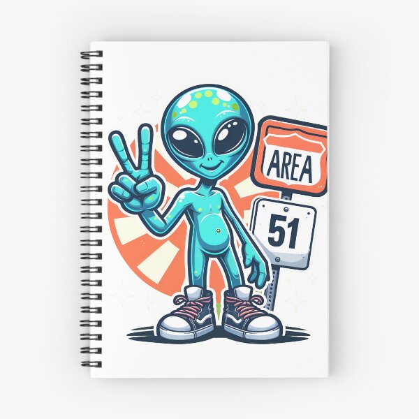 Item preview, Area 51 Peace Alien designed and sold by RobertMartinArt.